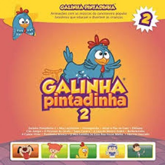 Galinha Pintadinha - Galinha Pintadinha Vol. 2 - Na Escolha de 10 álbuns musicais, 10 filmes ou desenhos, o Pen-Drive será grátis...Aproveite!