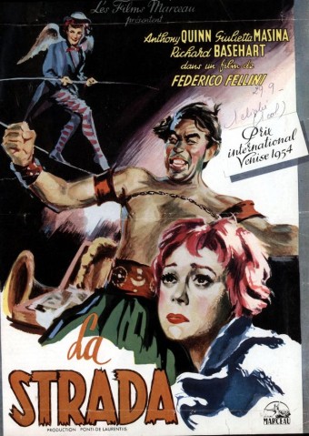 1954 La strada - Na Escolha de 10 filmes ou desenhos, o Pen-Drive será grátis...Aproveite!