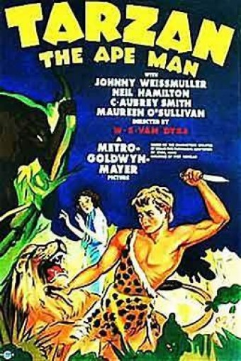 1932 Tarzan - The Ape Man (Johnny Weissmuller) (Legendado) - *Na Escolha de 10 filmes ou desenhos, o Pen-Drive será grátis...Aproveite!