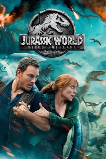 2018 Jurassic World - Reino Ameaçado (Dublado) - Na Escolha de 10 filmes ou desenhos, o Pen-Drive será grátis...Aproveite!