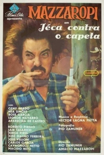 1976 Mazzaropi - Jeca contra o Capeta (Nacional) - Na Escolha de 10 filmes ou desenhos, o Pen-Drive será grátis...Aproveite!