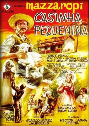 1963 Mazzaropi - Casinha Pequenina (Nacional) - Na Escolha de 10 filmes ou desenhos, o Pen-Drive será grátis...Aproveite!