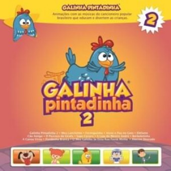 Galinha Pintadinha - Galinha Pintadinha Vol. 2 - Na Escolha de 10 álbuns musicais, 10 filmes ou desenhos, o Pen-Drive será grátis...Aproveite!