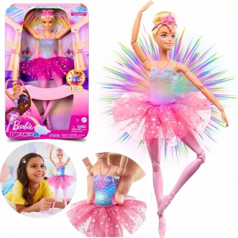 BARBIE FANTASY BAILARINA  LUZES BRILHANTES - MATTEL