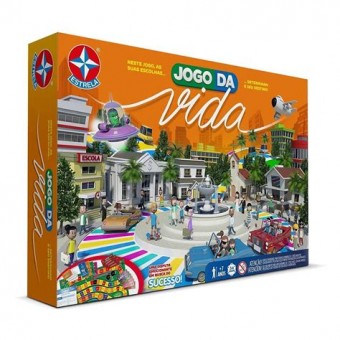 JOGO DA VIDA - DE TABULEIRO - ESTRELA