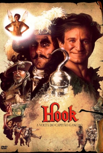 1991 Hook - A Volta do Capitão Gancho (Legendado) - Na Escolha de 10 filmes ou desenhos, o Pen-Drive será grátis...Aproveite! 