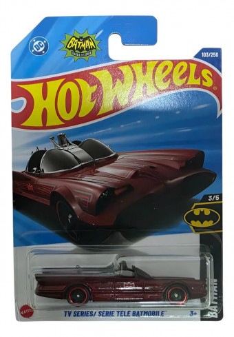 Hot Wheels - BATMOBLE VERMELHO