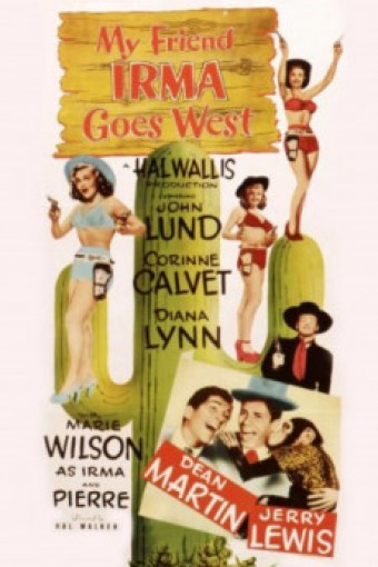 1950 My Friend Irma Goes West (Jerry Lewis) (Legendado) - Na Escolha de 10 filmes ou desenhos, o Pen-Drive será grátis...Aproveite! 