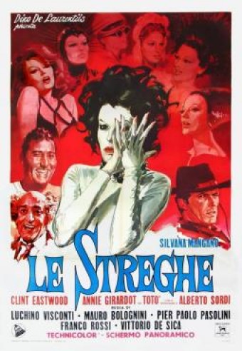 1967 As Bruxas (Le Streghe Bolognini - De Sica Pasolini Rossi Visconti) (Legendado) - Na Escolha de 10 filmes ou desenhos, o Pen-Drive será grátis...Aproveite!