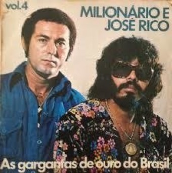 Milionário & José Rico - Volume 04 (As Gargantas de Ouro do Brasil) - Na escolha de 10 álbuns musicais, 10 filmes ou desenhos, o Pen-Drive será grátis...Aproveite!