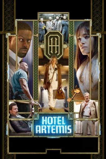 2018 Hotel Artemis (Dublado) - Na Escolha de 10 filmes ou desenhos, o Pen-Drive será grátis...Aproveite!