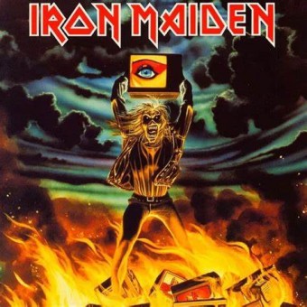Iron Maiden 1990 - Iron Maiden - Na escolha de 10 álbuns musicais, 10 filmes ou desenhos, o Pen-Drive será grátis...Aproveite!