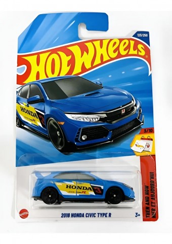 Hot Wheels - 2018 HONDA CIVIC TYPE R AZUL