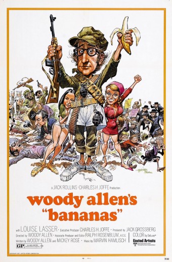 1971 Bananas (Legendado) - Woody Allen  - Na Escolha de 10 filmes ou desenhos, o Pen-Drive será grátis...Aproveite!