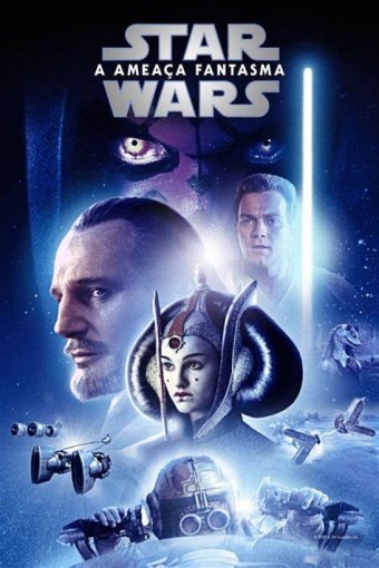 1999 Star Wars 1 - A Ameaça Fantasma (Dublado) - Na Escolha de 10 filmes ou desenhos, o Pen-Drive será grátis...Aproveite!