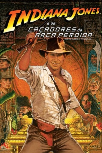 1981 Indiana Jones - E Os Caçadores da Arca Perdida (Dublado) - Na Escolha de 10 filmes ou desenhos, o Pen-Drive será grátis...Aproveite!