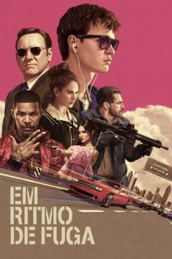 2016 Em Ritmo de Fuga (Dublado) - Na Escolha de 10 filmes ou desenhos, o Pen-Drive será grátis...Aproveite!