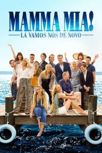 2018 Mamma Mia - Lá Vamos Nós de Novo! (Dublado) - Na Escolha de 10 filmes ou desenhos, o Pen-Drive será grátis...Aproveite!
