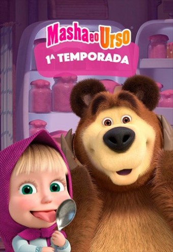Masha e o Urso Temporada 1 (Dublado) - PEN-DRIVE INCLUSO 