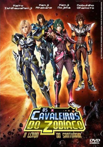 ANIME - Os Cavaleiros do Zodiavo 2014 - A Lenda do Santuário - Na Escolha de 10 filmes ou desenhos, o Pen-Drive será grátis...Aproveite!