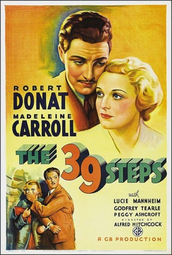 1935 Os 39 Degraus (The 39 Steps) (Legendado) - Na Escolha de 10 filmes ou desenhos, o Pen-Drive será grátis...Aproveite!
