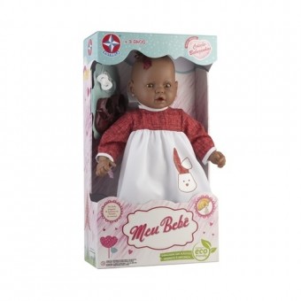 BONECA MEU BEBE NEGRO - ASSORTMENTS 3 - ESTRELA