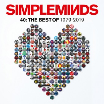 Simple Minds 2019 - Forty - The Best Of Simple Minds 1979-2019 - Na escolha de 10 álbuns musicais, 10 filmes ou desenhos, o Pen-Drive será grátis...Aproveite!