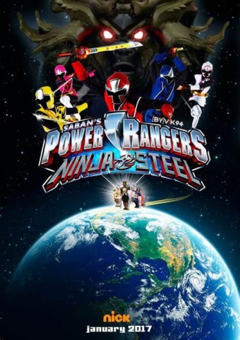 Power Rangers Ninja Steel - Completa (Dublado) - PEN-DRIVE INCLUSO