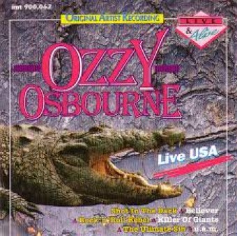 Ozzy Osbourne 1986 - Live USA - Na escolha de 10 álbuns musicais, 10 filmes ou desenhos, o Pen-Drive será grátis...Aproveite!