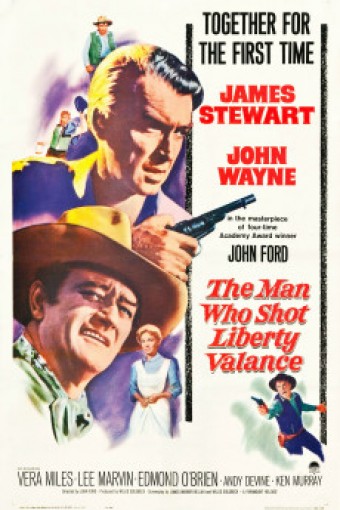 1962 John Wayne - O Homem que matou Facínora (The Man Who Shot Liberty Valance) (Legendado) - Na Escolha de 10 filmes ou desenhos, o Pen-Drive será grátis...Aproveite!
