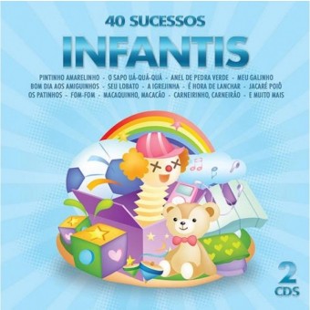 Infantis - 40 sucessos infantis - Na Escolha de 10 álbuns musicais, 10 filmes ou desenhos, o Pen-Drive será grátis...Aproveite!