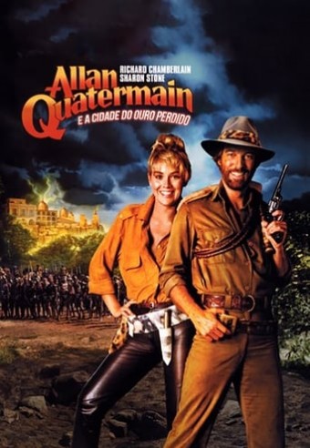 1986 Allan Quatermain e a Cidade do Ouro Perdido (Dublado) - Na Escolha de 10 filmes ou desenhos, o Pen-Drive será grátis...Aproveite! 