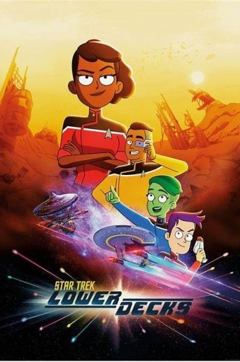 Jornada nas Estrelas (Star Trek) - Lower Decks - 4ª Temporada (Dublado) - PEN-DRIVE INCLUSO