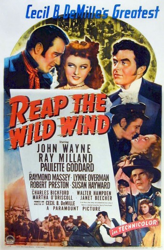 1942 John Wayne - Vendaval de Paixões (Reap the Wild Wind) (Legendado) - Na Escolha de 10 filmes ou desenhos, o Pen-Drive será grátis...Aproveite!