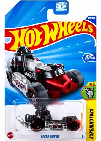 Hot Wheels - SPEED DRIVER PRETO