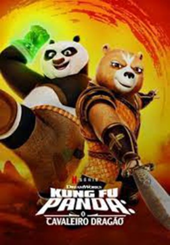 Kung Fu Panda  - O Cavaleiro Dragão (2022) DreamWorks (Dublado) - PEN-DRIVE INCLUSO