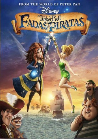 Tinkerbell - Fadas Piratas (2014) Disney - Na Escolha de 10 filmes ou desenhos, o Pen-Drive será grátis...Aproveite!