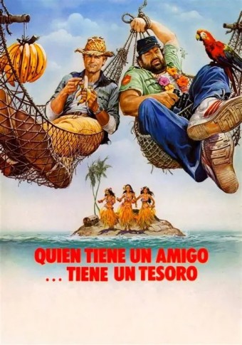 1981 Bud Spencer & Terence Hill - Quem Encontra um Amigo, Encontra um Tesouro (Legendado) - Na Escolha de 10 filmes o Pen-Drive será grátis..