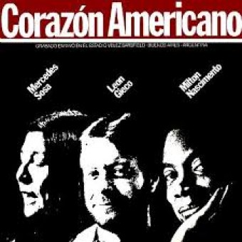 Mercedes Sosa 1985 - Corazon Americano con Nascimiento y Gieco - Na escolha de 10 álbuns musicais, 10 filmes ou desenhos, o Pen-Drive será grátis...Aproveite!