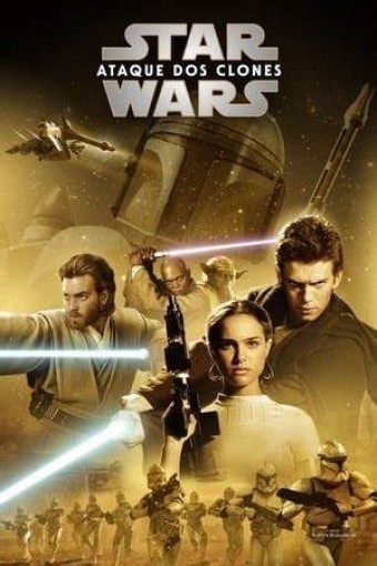 2002 Star Wars 2 - Ataque dos Clones (Dublado) - Na Escolha de 10 filmes ou desenhos, o Pen-Drive será grátis...Aproveite!