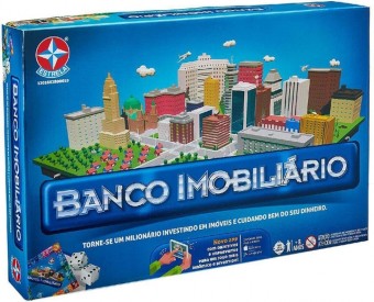 JOGO BANCO IMOBILIARIO - TRADICIONAL ESTRELA