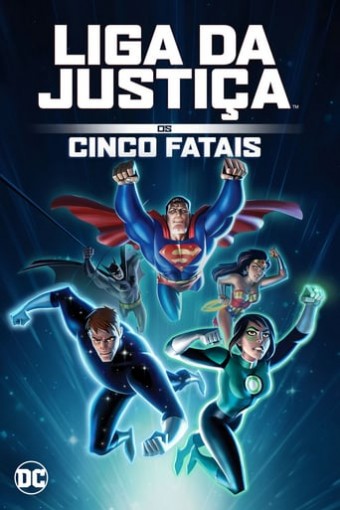 DC - Liga da Justiça 2019 - vs Os Cinco Fatais - Na Escolha de 10 filmes ou desenhos, o Pen-Drive será grátis...Aproveite!