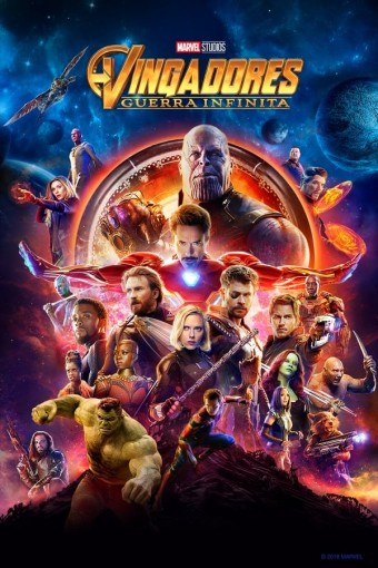 2018 Os Vingadores - Guerra Infinita (Dublado) - Na Escolha de 10 filmes ou desenhos, o Pen-Drive será grátis...Aproveite!