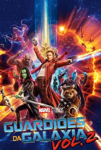 2017 Guardiões da Galáxia - Vol. 2 (Dublado) - Na Escolha de 10 filmes ou desenhos, o Pen-Drive será grátis...Aproveite!