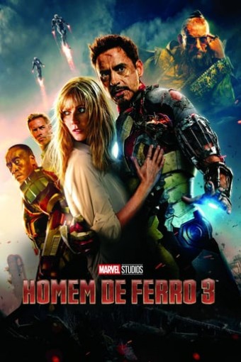 2013 Homem De Ferro 3 (Dublado) - Na Escolha de 10 filmes ou desenhos, o Pen-Drive será grátis...Aproveite!