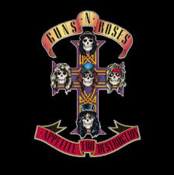 Guns N&#39; Roses 1987 - Appetite for Destruction - Na escolha de 10 álbuns musicais, 10 filmes ou desenhos, o Pen-Drive será grátis...Aproveite!