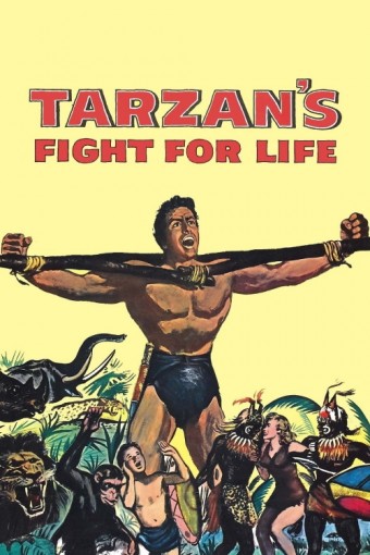 1958 Tarzan - Fight For Life (Legendado) - Na Escolha de 10 filmes ou desenhos, o Pen-Drive será grátis...Aproveite! 