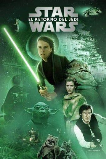 1983 Star Wars 6 - O Retorno de Jedi (Dublado) - Na Escolha de 10 filmes ou desenhos, o Pen-Drive será grátis...Aproveite!