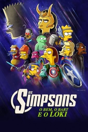 Os Simpsons - O Bem, O Bart e O Loki (2021) - Na Escolha de 10 filmes ou desenhos, o Pen-Drive será grátis...Aproveite!