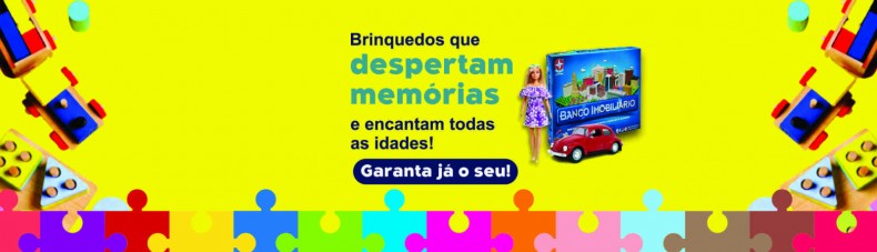 Brinquedos que despertam memórias